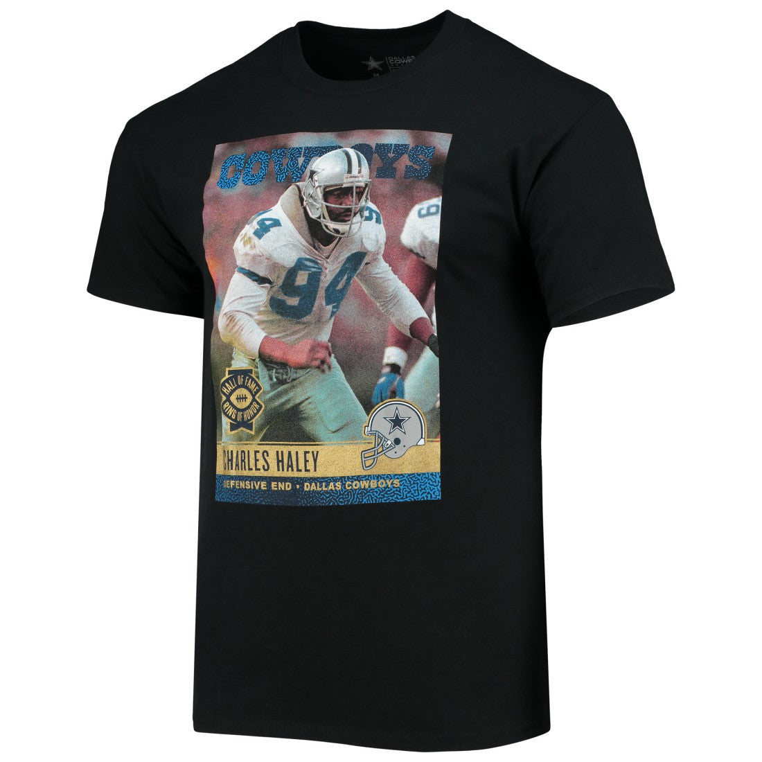 Charles Haley Dallas Cowboys Name & Number T-Shirt - Black discount