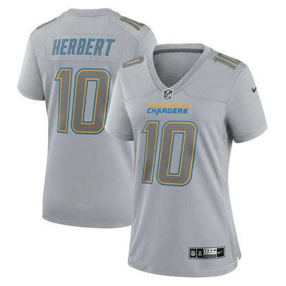 Justin Herbert Los Angeles Chargers Women's Atmosphere Fashion Game Jersey - Gray | Nike online
