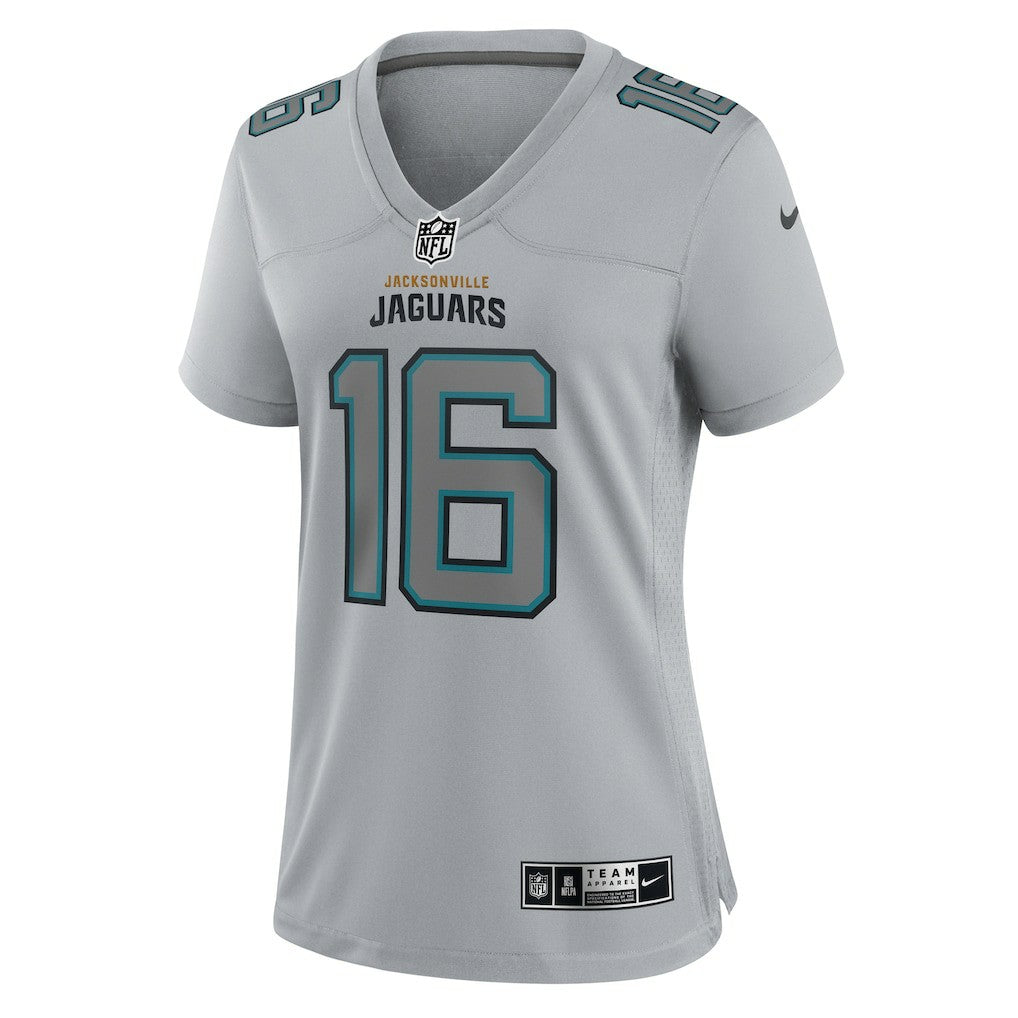 Trevor Lawrence Jacksonville Jaguars Women's Atmosphere Fashion Game Jersey - Gray | Nike discount