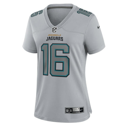 Trevor Lawrence Jacksonville Jaguars Women's Atmosphere Fashion Game Jersey - Gray | Nike discount