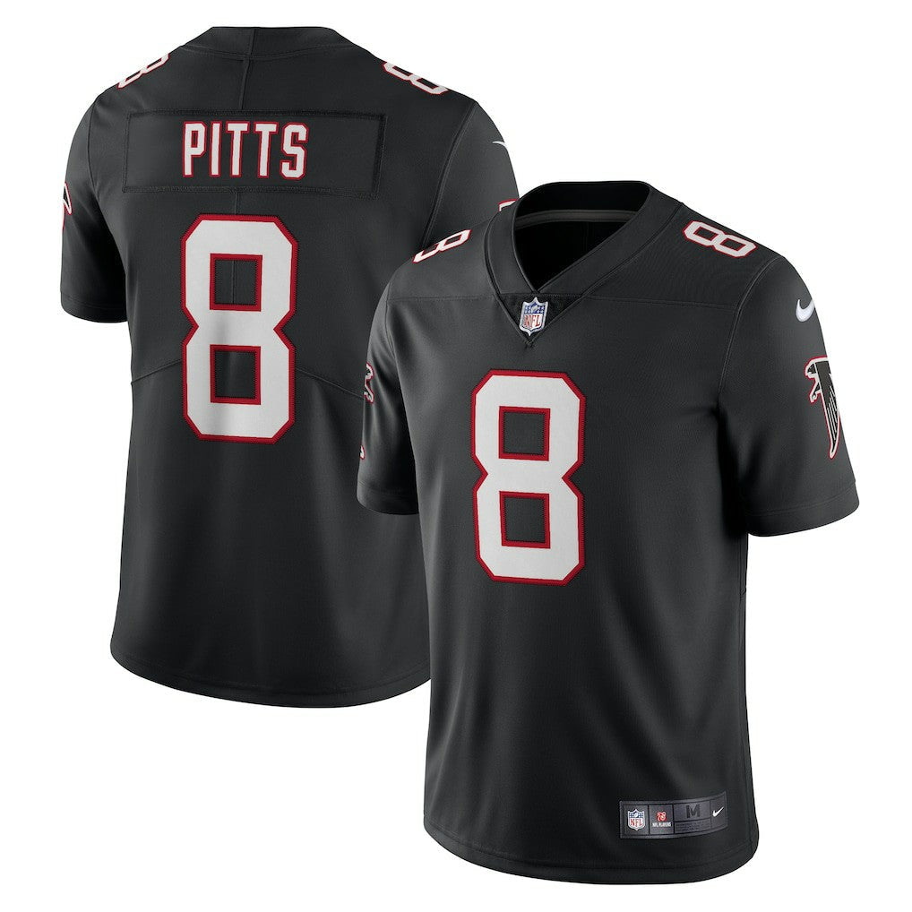 Kyle Pitts Atlanta Falcons Alternate Vapor Limited Jersey - Black | Nike sale