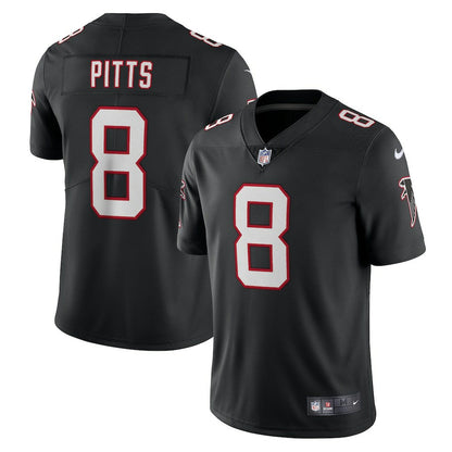 Kyle Pitts Atlanta Falcons Alternate Vapor Limited Jersey - Black | Nike sale