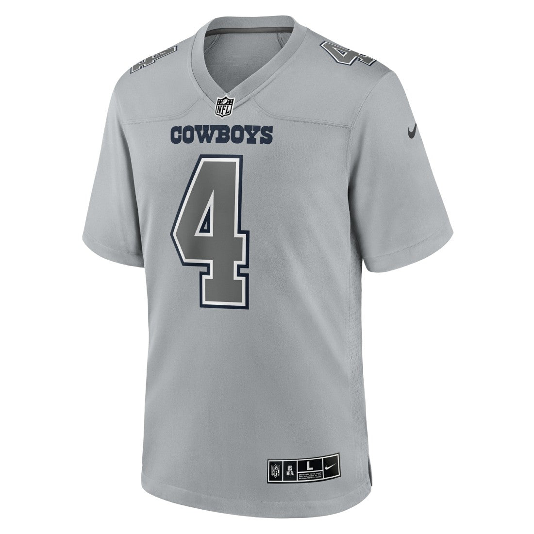 Dak Prescott Dallas Cowboys Atmosphere Fashion Game Jersey - Gray | Nike cheap