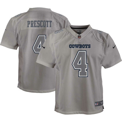 Dak Prescott Dallas Cowboys Youth Atmosphere Game Jersey - Gray | Nike cheap