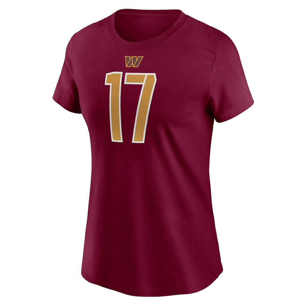 Terry McLaurin Washington Commanders Women's Player Name & Number T-Shirt - Burgundy | Nike for sale