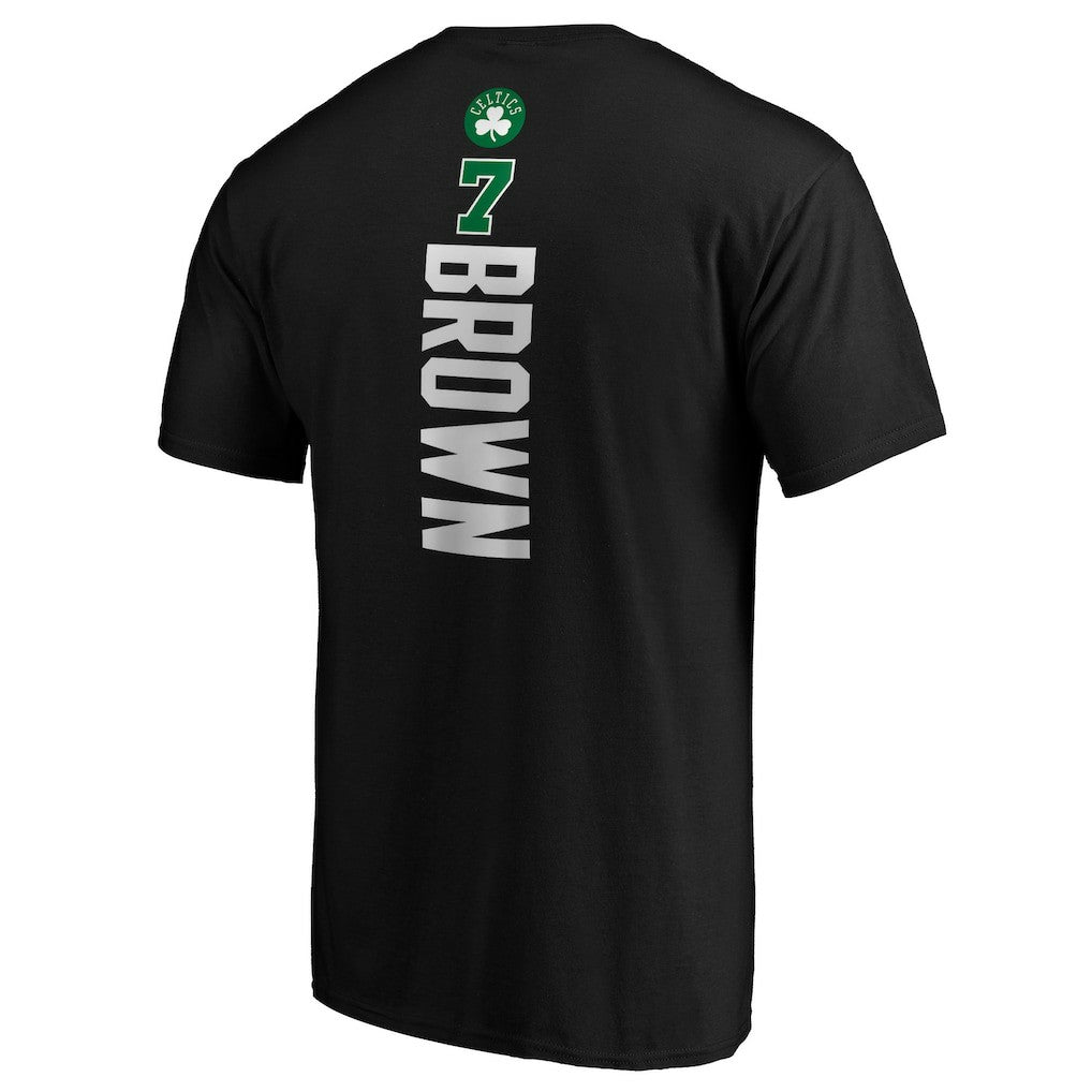 Jaylen Brown Boston Celtics Playmaker Name & Number T-Shirt - Black online