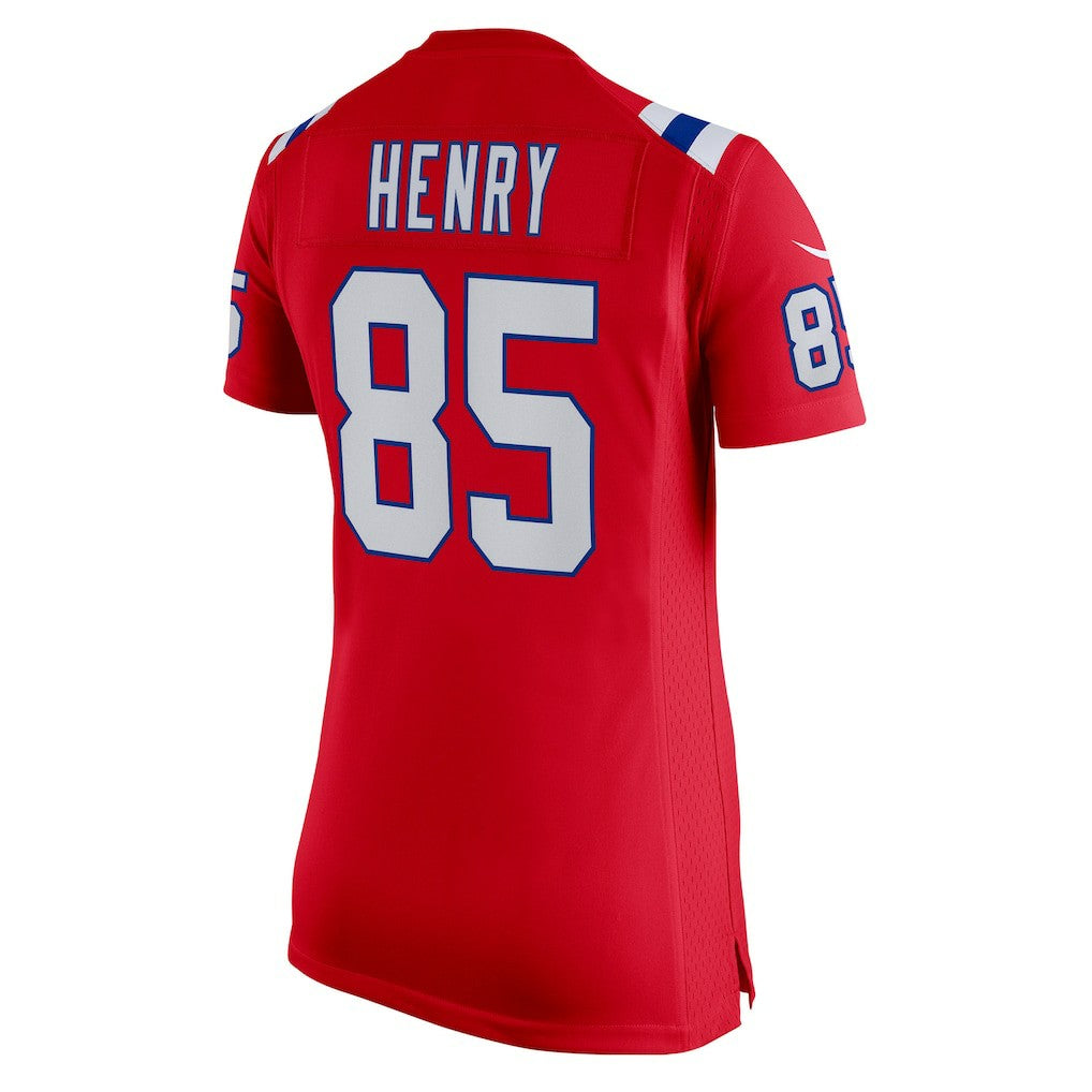 Hunter Henry New England Patriots Women's Team Game Jersey - Red | Nike for sale