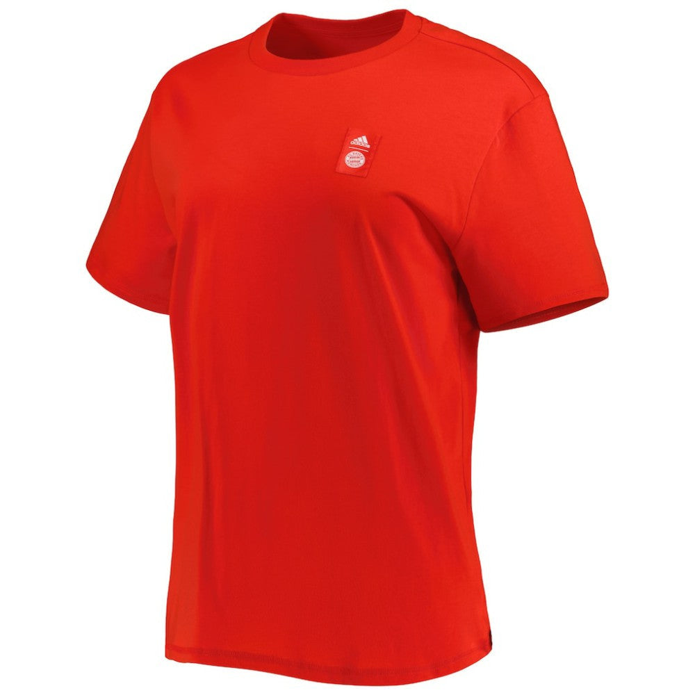 Bayern Munich Women's DNA T-Shirt - Red | Adidas cheap