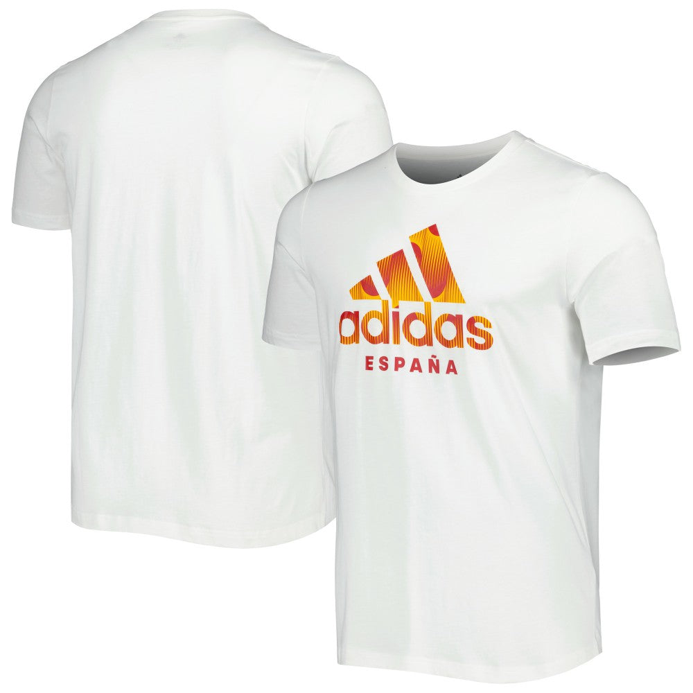 Spain National Team DNA Graphic T-Shirt - White | Adidas for sale