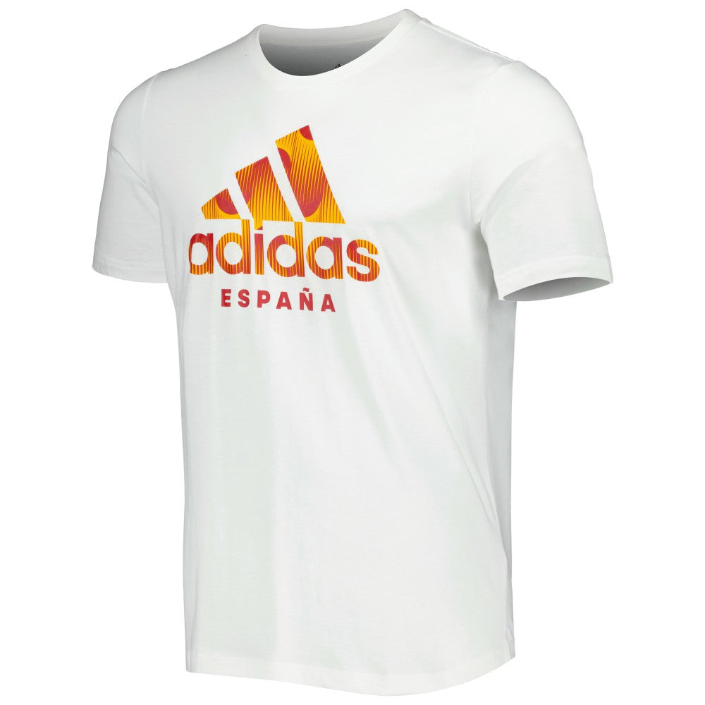 Spain National Team DNA Graphic T-Shirt - White | Adidas for sale