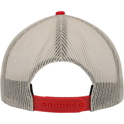 Washington Nationals Rawhide Trucker Snapback Hat - Red/Natural | 47 brand
