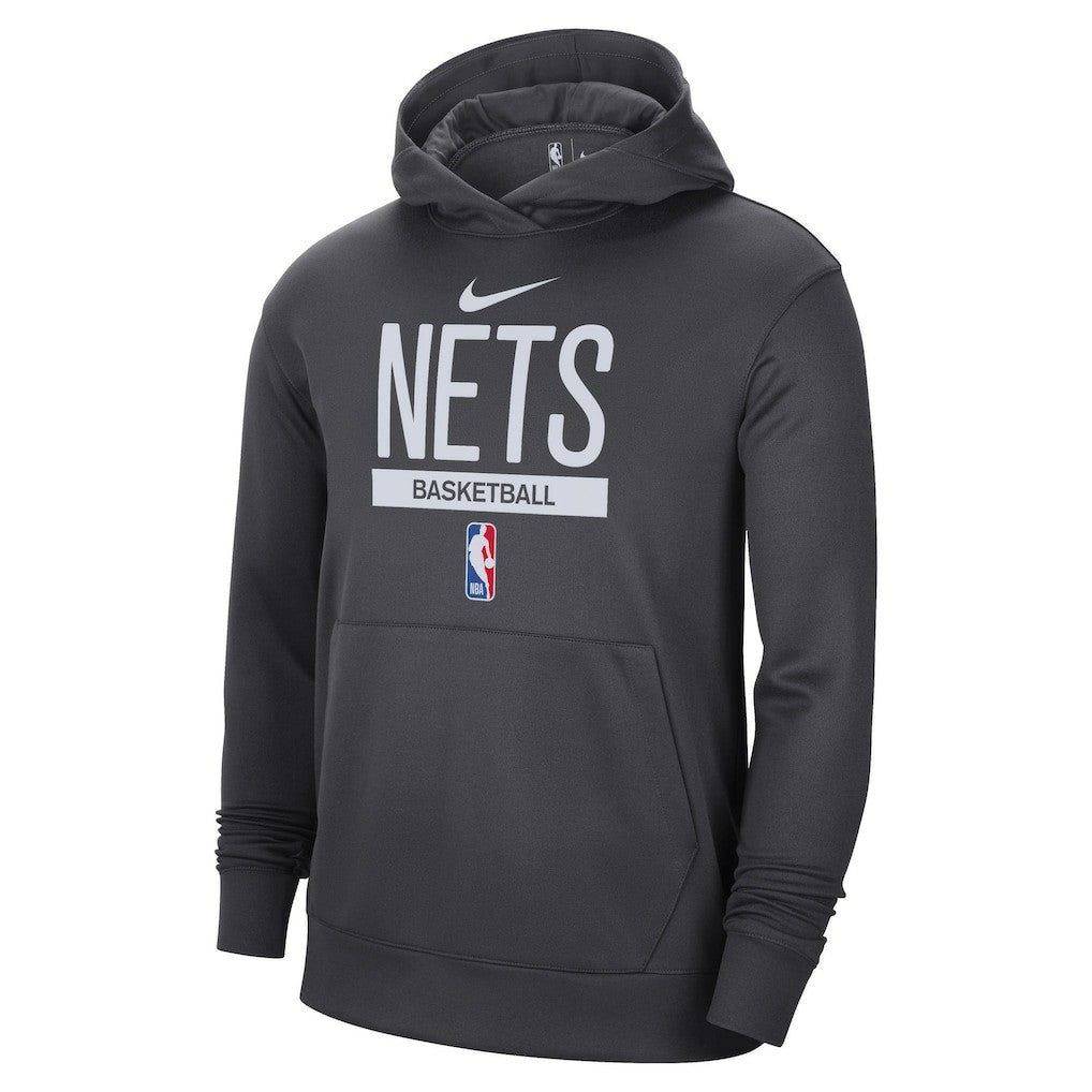 Brooklyn Nets 2022/23 Spotlight On-Court Practice Performance Pullover Hoodie - Anthracite | Nike cheap