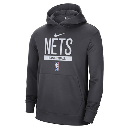 Brooklyn Nets 2022/23 Spotlight On-Court Practice Performance Pullover Hoodie - Anthracite | Nike cheap