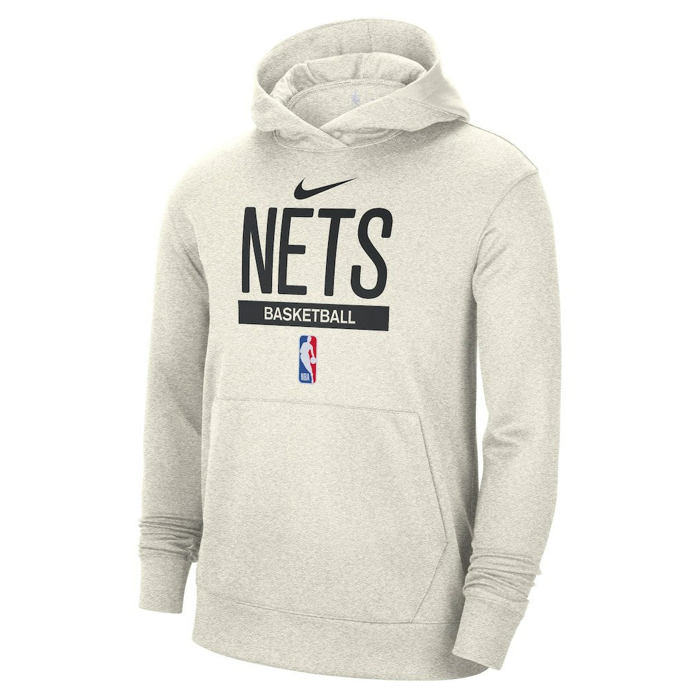 Brooklyn Nets 2022/23 Spotlight On-Court Practice Performance Pullover Hoodie - Cream | Nike discount
