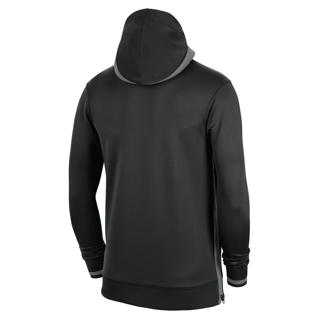 Brooklyn Nets Authentic Showtime Performance Full-Zip Hoodie - Black | Nike cheap
