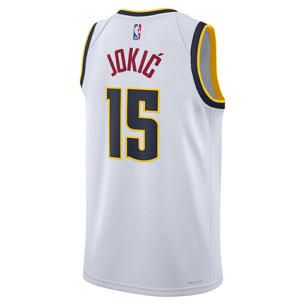 Nikola Jokic Denver Nuggets Unisex Swingman Jersey sale - Association Editi- White | Nike online