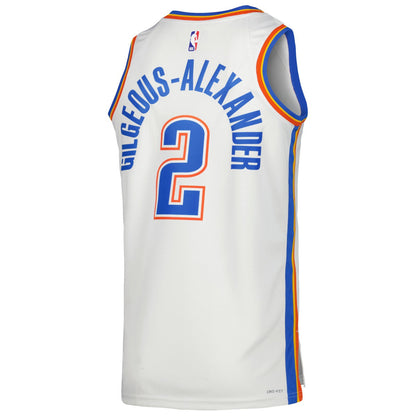 Shai Gilgeous-Alexander Oklahoma City Thunder Unisex Swingman Jersey - Association Edition - White | Nike online