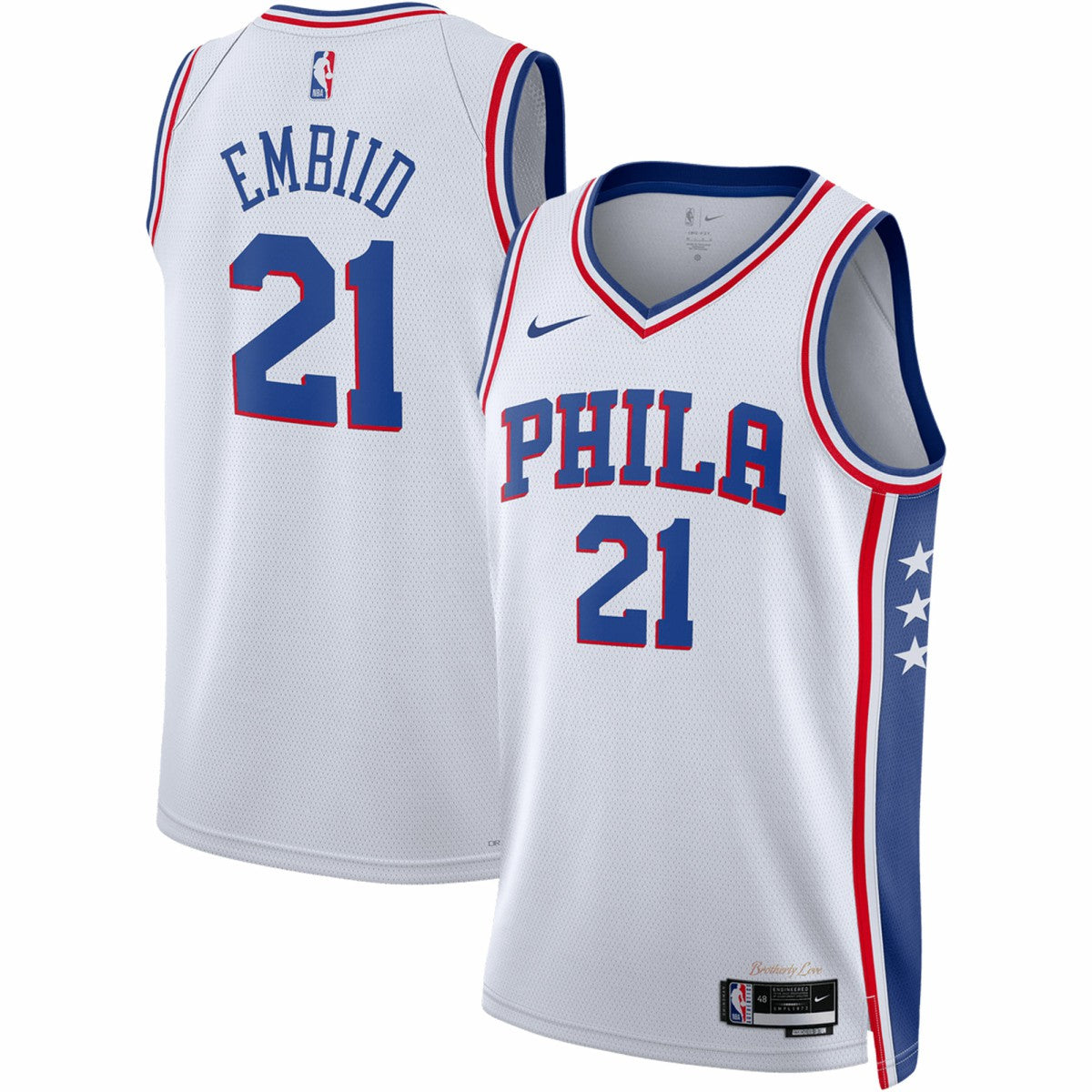 Joel Embiid Philadelphia 76ers Unisex Swingman Jersey - Association Edition - White | Nike sale