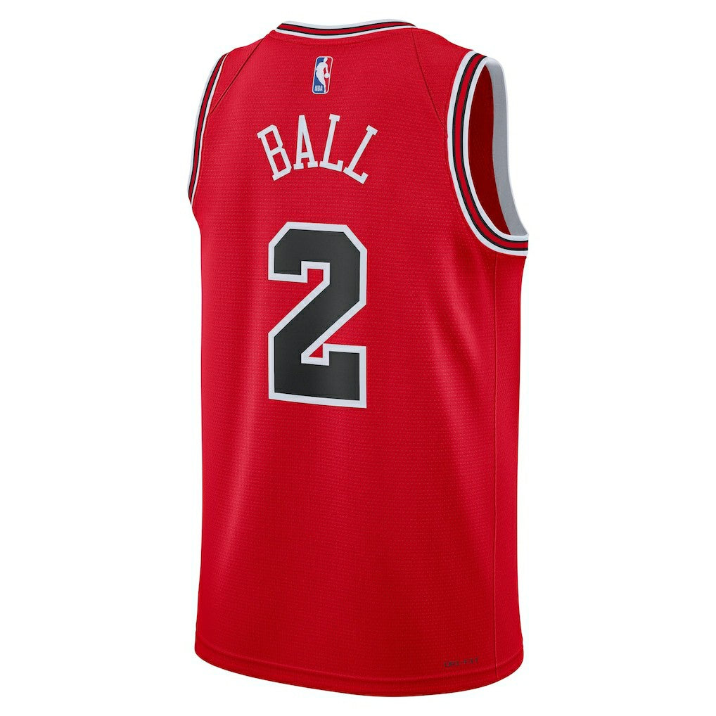 Lonzo Ball Chicago Bulls Unisex Swingman Jersey sale - Icon Editi- Red | Nike shop