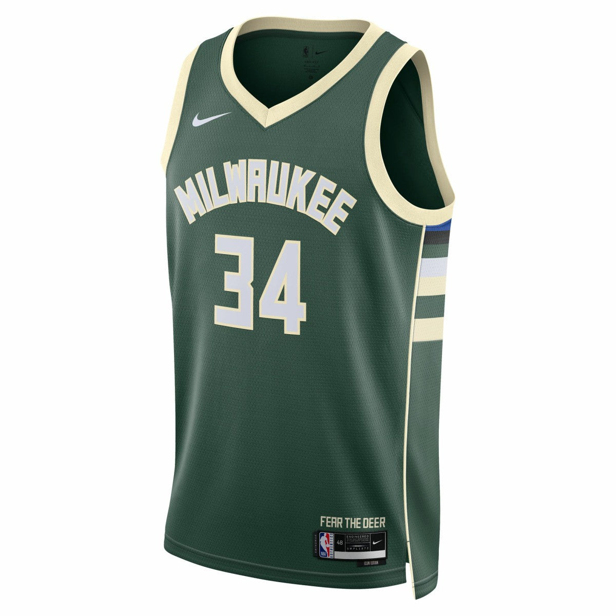 Giannis Antetokounmpo Milwaukee Bucks Unisex Swingman Jersey - Icon Edition - Hunter Green | Nike online