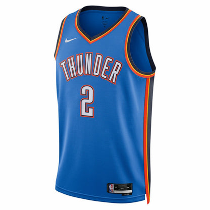 Shai Gilgeous-Alexander Oklahoma City Thunder Unisex Swingman Jersey - Icon Edition - Blue | Nike shop