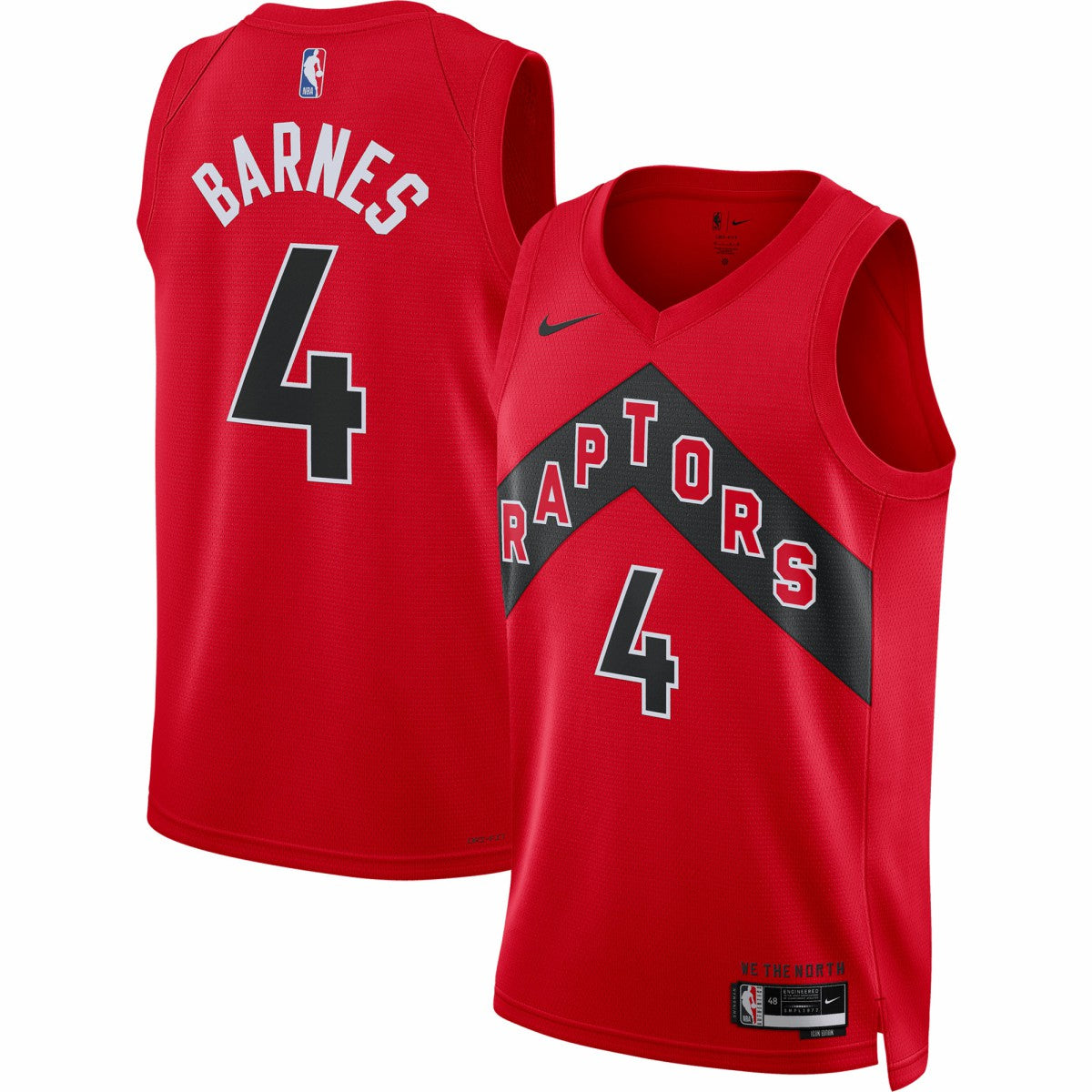 Scottie Barnes Toronto Raptors Unisex Swingman Jersey - Icon Edition - Red | Nike sale