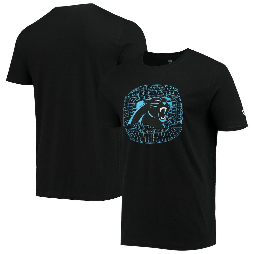 Carolina Panthers New Era Stadium T-Shirt - Black online