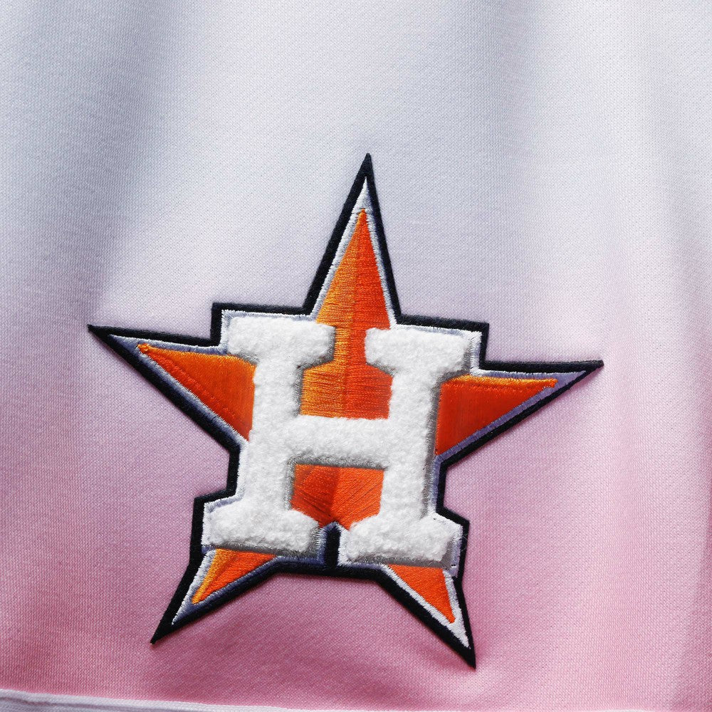 Houston Astros Pro Standard Team Logo Pro Ombre Shorts - Blue/Pink