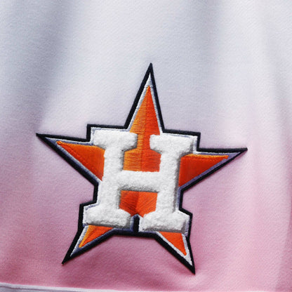 Houston Astros Pro Standard Team Logo Pro Ombre Shorts - Blue/Pink