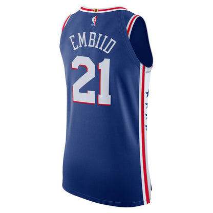 Joel Embiid Philadelphia 76ers Authentic Jersey - Icon Edition - Royal | Nike for sale