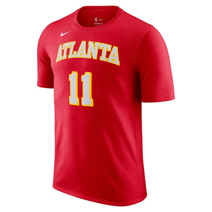 Trae Young Atlanta Hawks Icon 2022/23 Name & Number T-Shirt - Red | Nike for sale