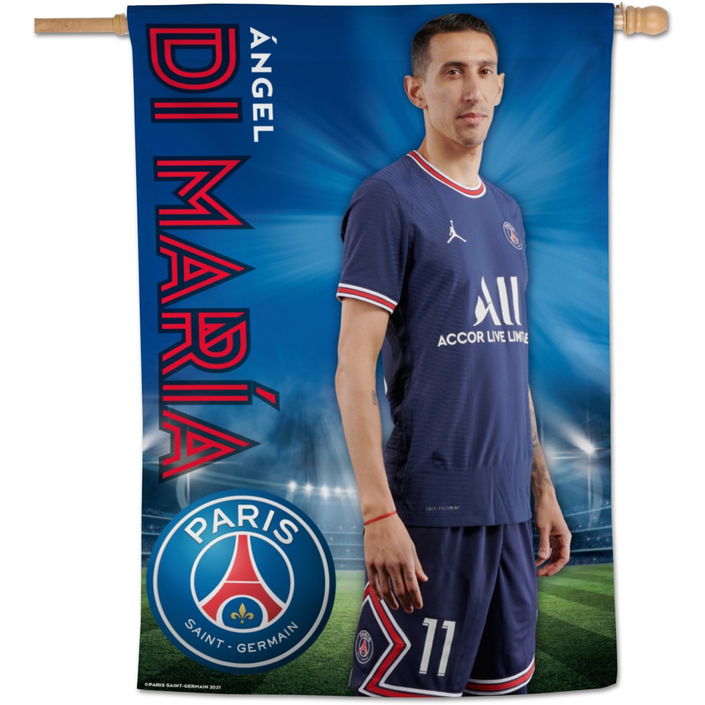 Angel Di Maria Paris Saint-Germain WinCraft 28'' x 40'' One-Sided Vertical Banner cheap