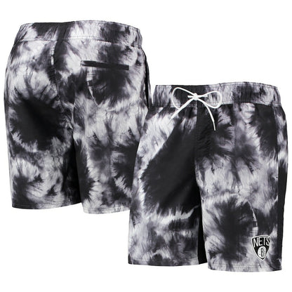 Brooklyn Nets G-III Sports by Carl Banks Splash Volley Swim Shorts - Black online