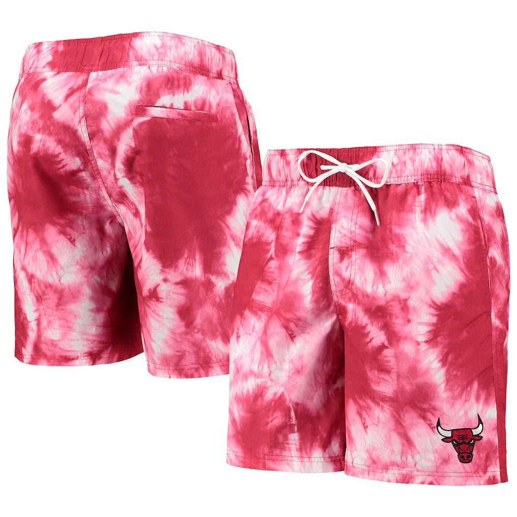Chicago Bulls G-III Sports by Carl Banks Splash Volley Swim Shorts - Red discount