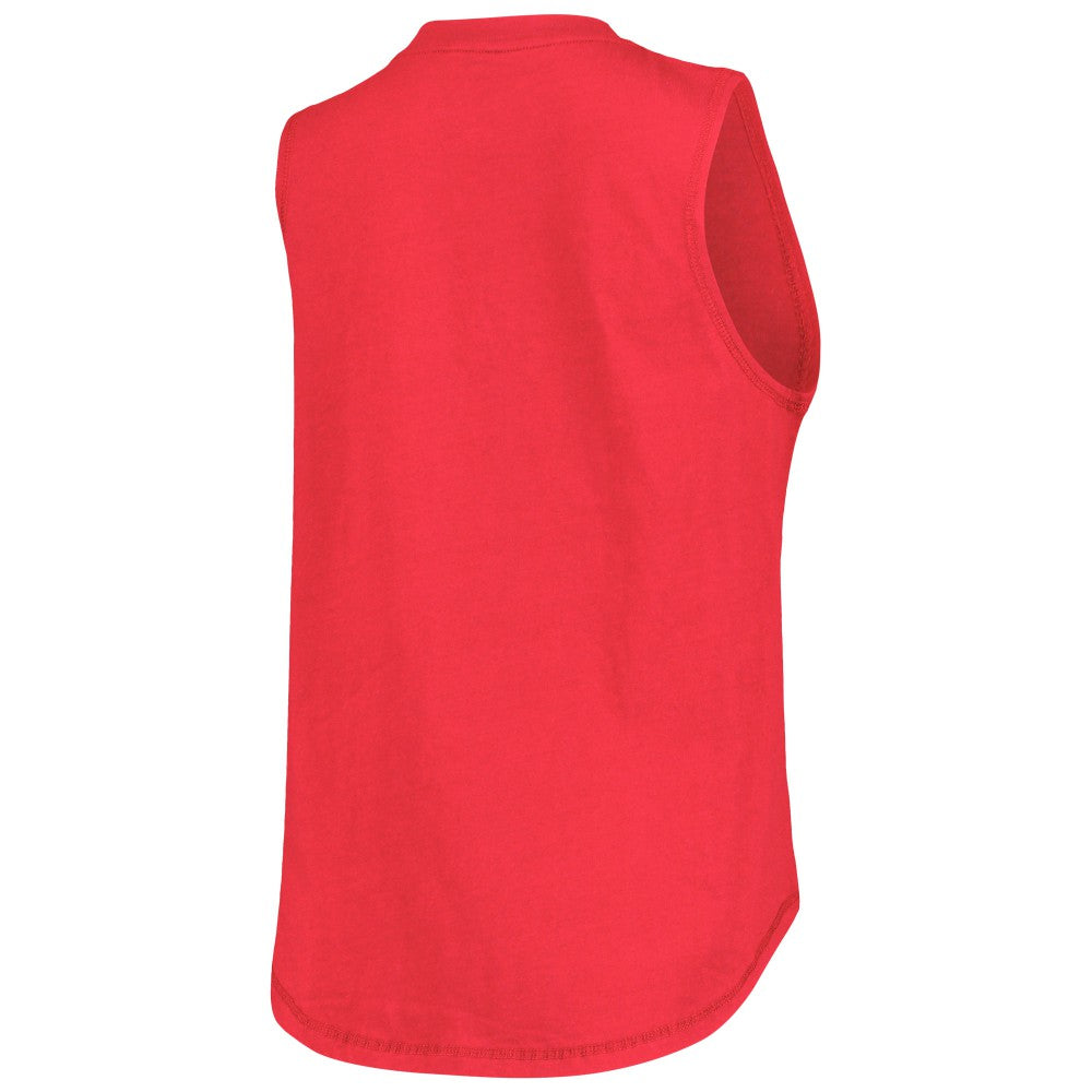 Los Angeles Angels DKNY Sport Women's Marcie Tank Top - Red
