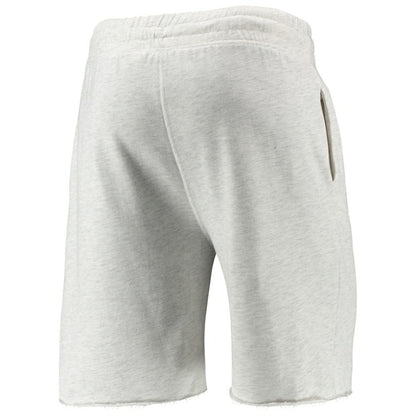 Detroit Tigers Concepts Sport Mainstream Logo Terry Tri-Blend Shorts - Oatmeal