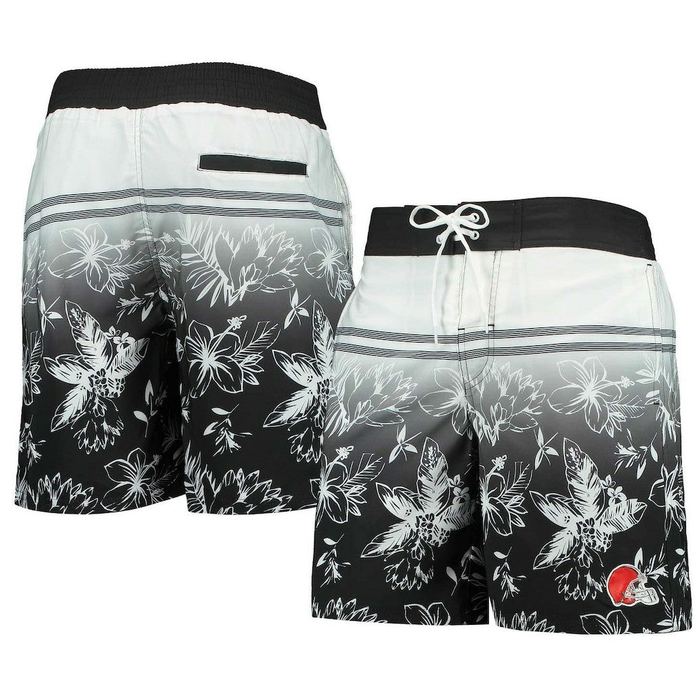 Cleveland Browns G-III Sports by Carl Banks Island Volley Swim Shorts - Black online