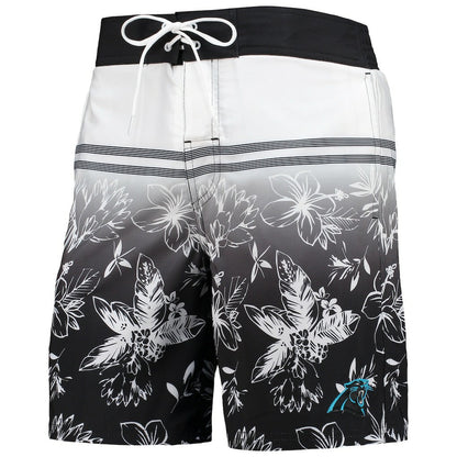 Carolina Panthers G-III Sports by Carl Banks Island Volley Swim Shorts - Black for sale