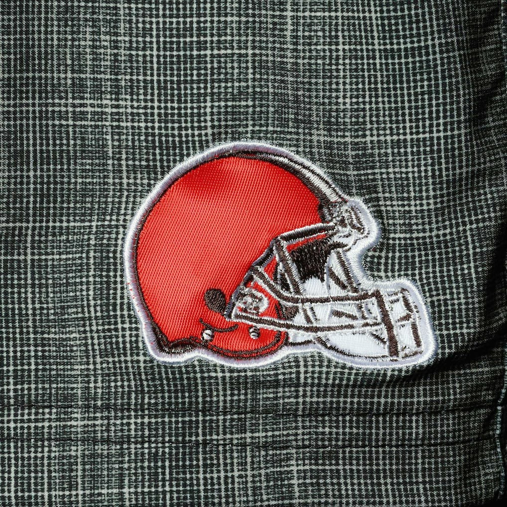 Cleveland Browns G-III Sports by Carl Banks Horizon Swim Shorts - Black for sale