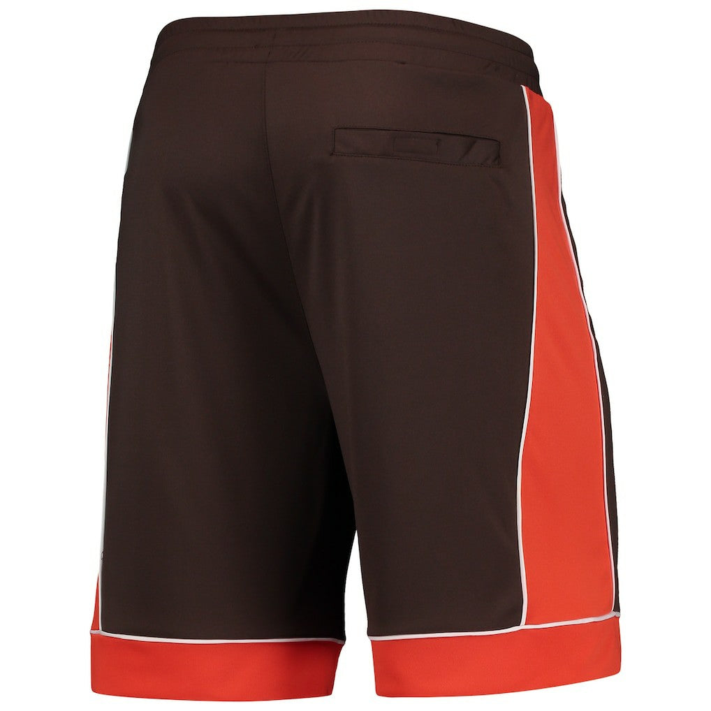 Cleveland Browns Starter Fan Favorite Fashion Shorts - Brown/Orange discount
