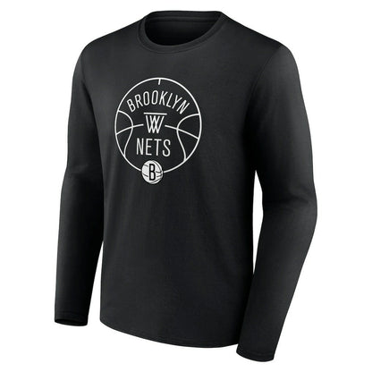 Brooklyn Nets Tip-Off Long Sleeve T-Shirt - Black outlet