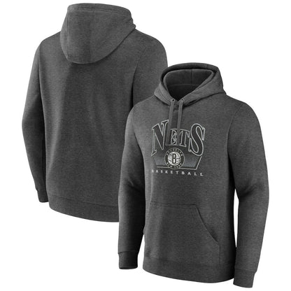Brooklyn Nets Selection Pullover Hoodie - Charcoal discount