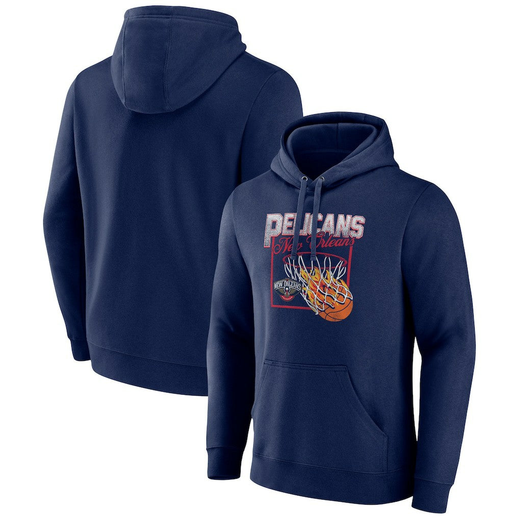 New Orleans Pelicans Alley Oop Pullover Hoodie - Navy online
