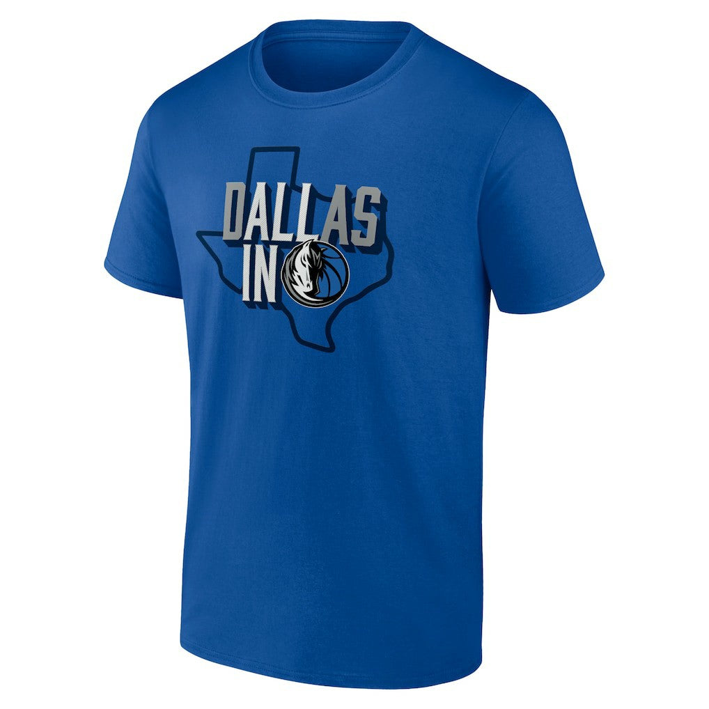 Dallas Mavericks Tip-Off T-Shirt sale - Blue shop
