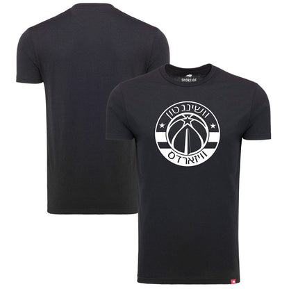 Washington Wizards Sportiqe Hebrew Language Comfy Tri-Blend T-Shirt - Black discount