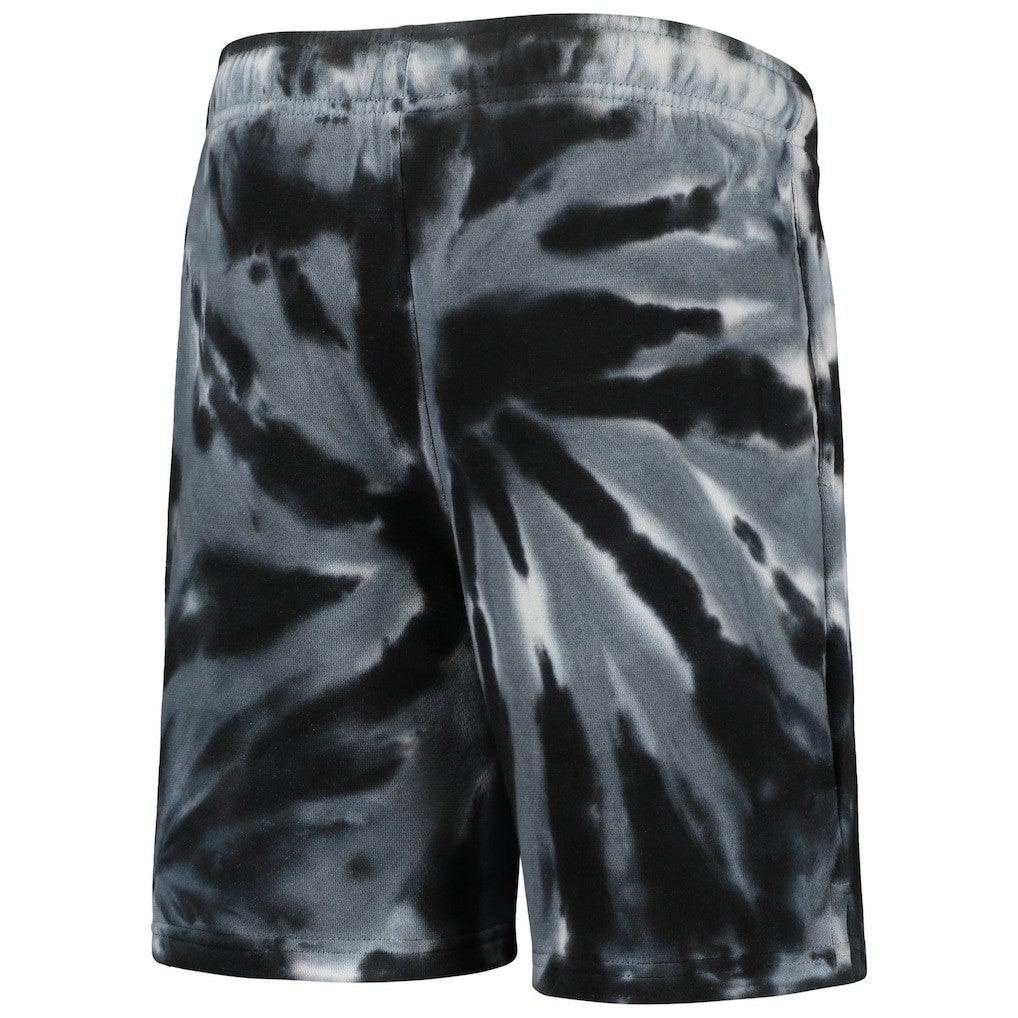 Brooklyn Nets Youth Santa Monica Tie-Dye Shorts - Black outlet