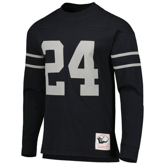 Charles Woodson Oakland Raiders Retired Player Name & Number Long Sleeve Top - Black on sale