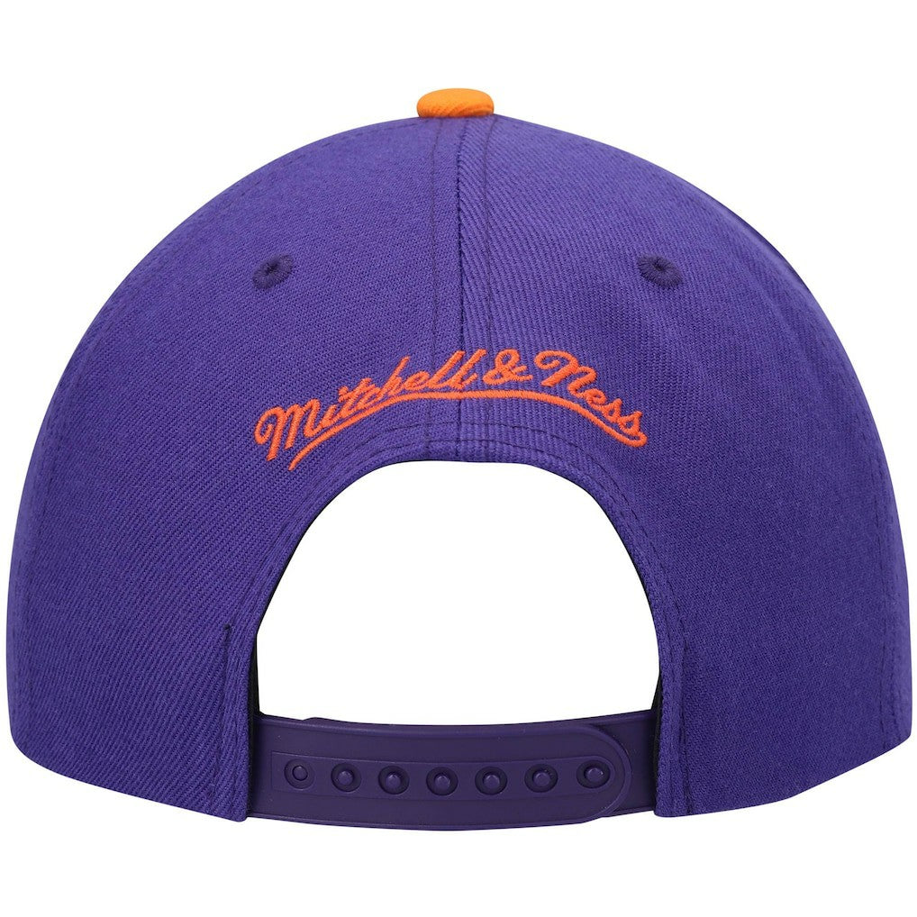Phoenix Suns Hardwood Classics Team Two-Tone 2.0 Snapback Hat sale - Purple/Orange | Mitchell & Ness for sale