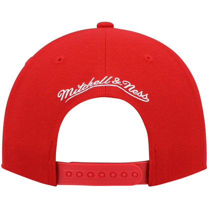 Chicago Bulls Hardwood Classics Team Ground 2.0 Snapback Hat - Red | Mitchell & Ness sale