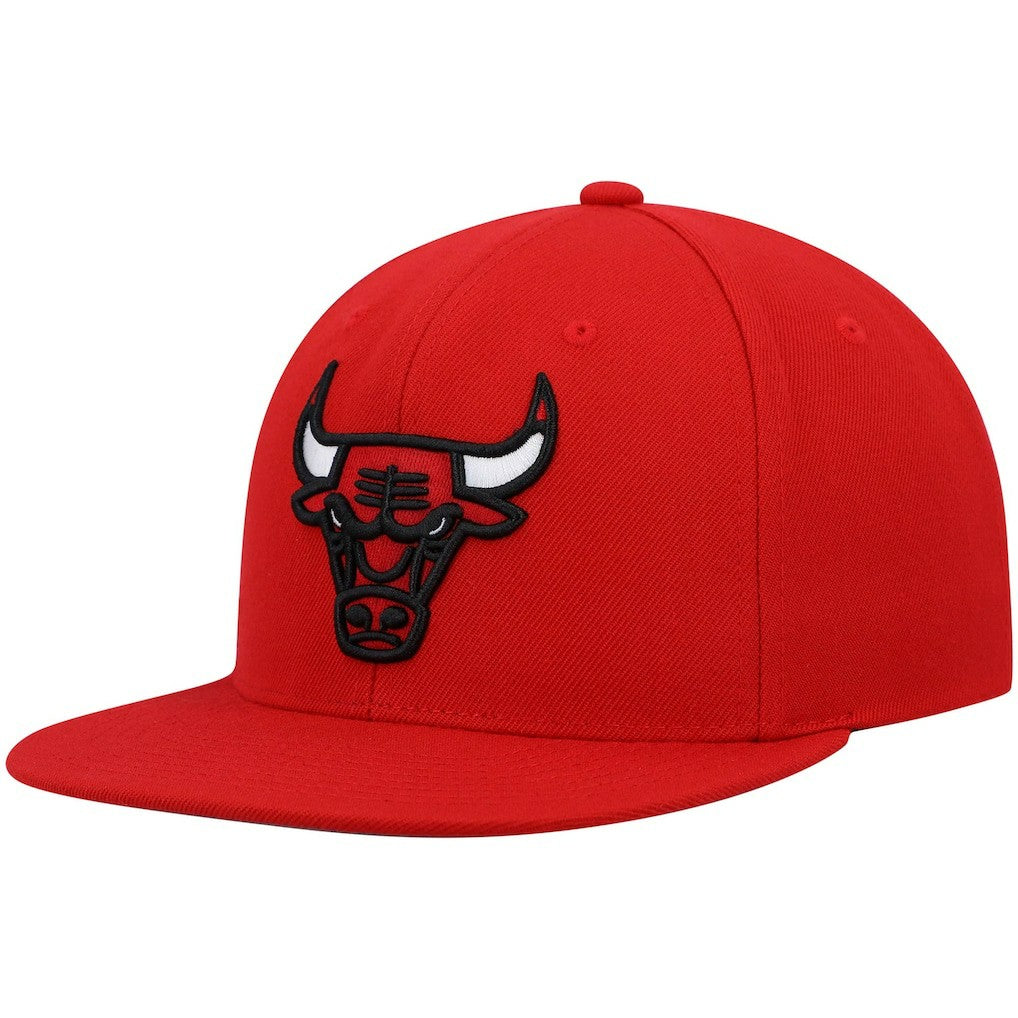 Chicago Bulls Ground 2.0 Snapback Hat - Red | Mitchell & Ness cheap